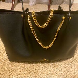 Black and Gold authentic Michael Kors OS handbag